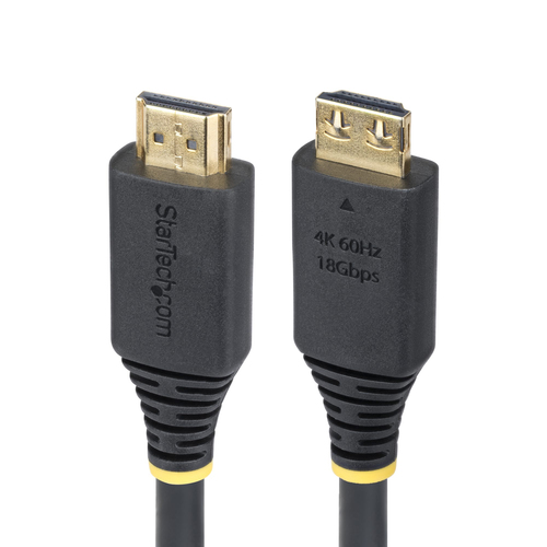 1M HIGH SPEED HDMI CABLE GRIPPING CONNECTORS/4K 60HZ/HDR1 – StarTech.com