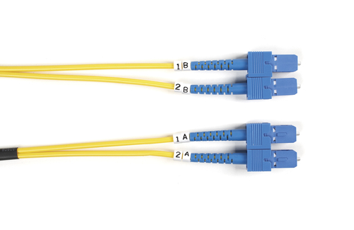OS1 SC-SC DUPLEX YELLOW 10M – Black Box