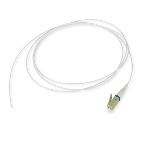 OM3 LC-PIGTAIL SIMPLEX WHITE 1M – Black Box