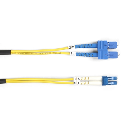 FIBRE PATCH CABLE 1M SM 9 MICRON SC TO LC – Black Box