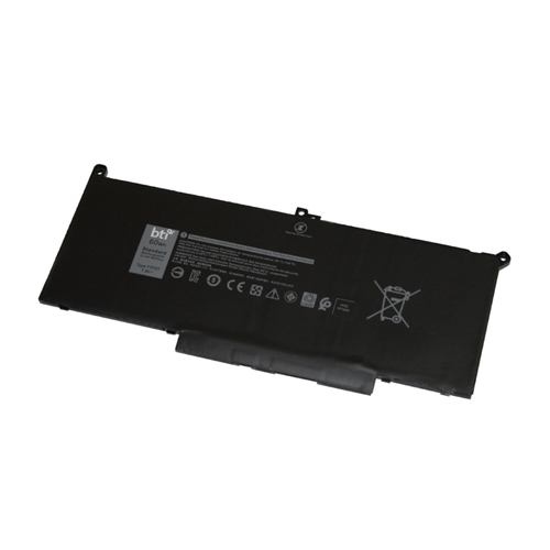 BTI Replacement battery for Dell Latitude 7280 7480 4 Cell 60Wh Battery Type F3YGT 2X39G 4 CELL 60WH 7.6V – Battery Technology