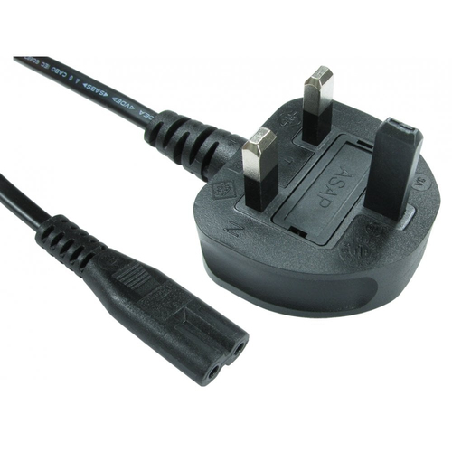 ^2M UK M-C7 F FIG 8 BLK POW CAB – Cables Direct