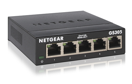 NETGEAR 5-port Gigabit Unmanaged Switch is ideal for small office and home office use – Netgear