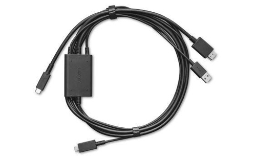 Wacom One 12/13T 3 in 1 cable – Wacom Technology