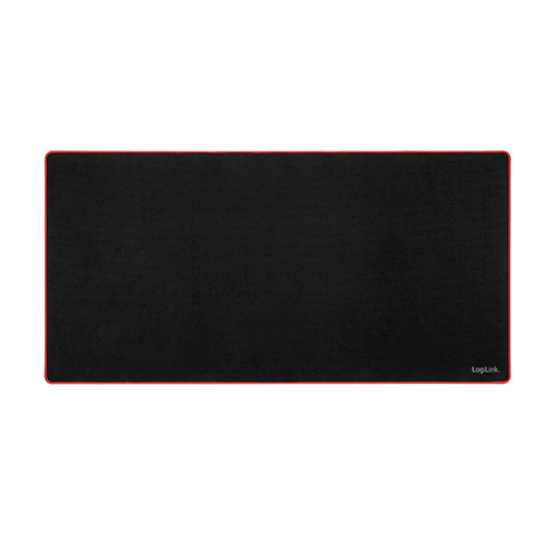 Mouse Pad, Gaming, stiched edge, 1200x600x3mm, black – LogiLink