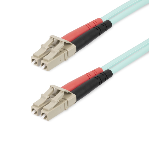 25M OM4 FIBER OPTIC PATCH CORD AQUA - LC/LC - 50/125 - 40/100GB – StarTech.com