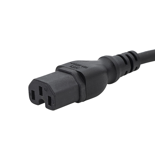 3M MAINS EXTENSION POWER CABLE C14 PLUG TO C15 SOCKET – Group Gear