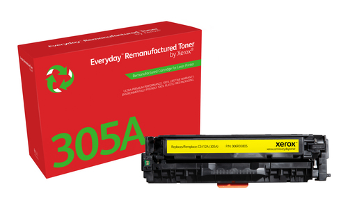 YELLOW TONER CARTRIDGE LIKE HP 305A FOR COLOR LASERJET PRO 300 – Xerox
