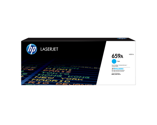 HP 659A CYAN ORIGINAL LASERJET TONER CARTRIDGE – HP Inc