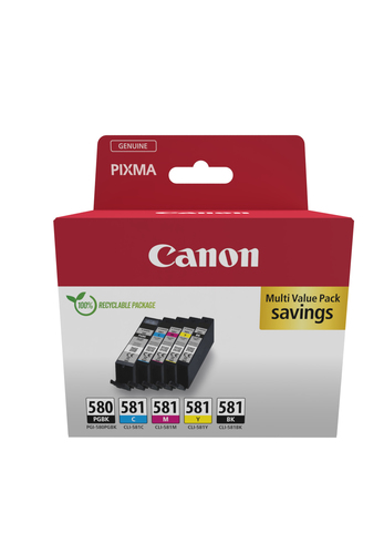 CANON PGI-580/CLI-581 PGBK/C/M/Y/BK – Canon