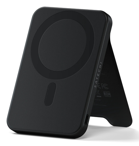 Satechi Qi2 5K Power Bank & Stand (Black – Satechi