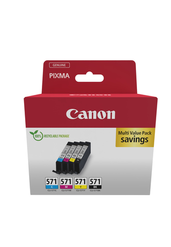 CANON CLI-571 C/M/Y/BK MULTI INK – Canon