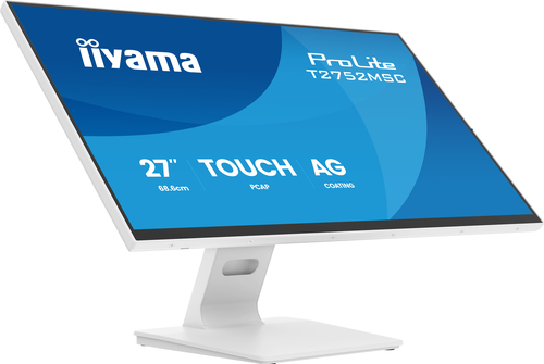 27iWIDE LCD Bonded DeepContrast Projective Capacitive? 10-Points TouchScreen 1920 x 1080 IPS panel LED Bl. Flat Bezel Free Glass FrontSpeakers HDMI DisplayPortC – Iiyama