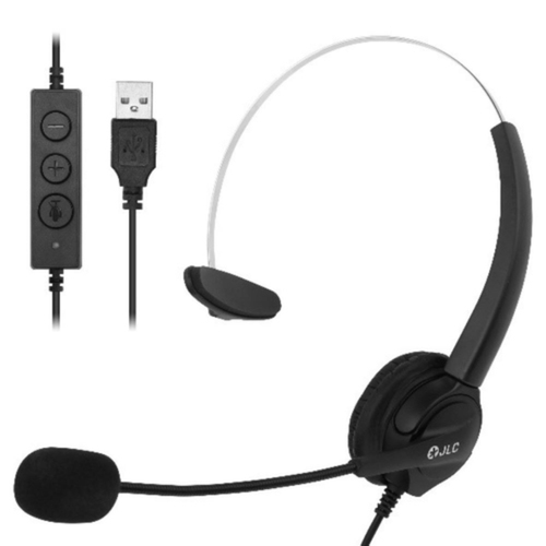 JLC Motion Mono USB Headset (Previously known as Wired Mono USB Headset) – JLC
