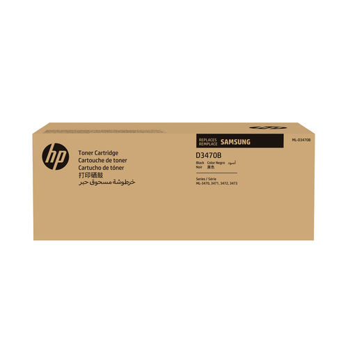 Samsung ML-D3470B - High Yield - black - original - toner cartridge (SU672A) - for Samsung ML-3470, ML-3471, ML-3472, ML-3473, ML-3475, ML-3710 – HP Inc