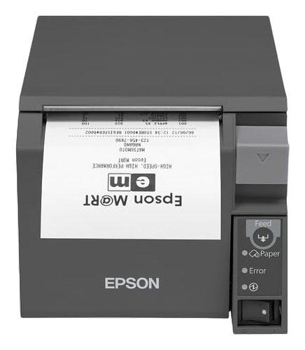 EPSON TM-T70II 025A0 SERIAL BUILT- USB PS BLACK EU – Epson