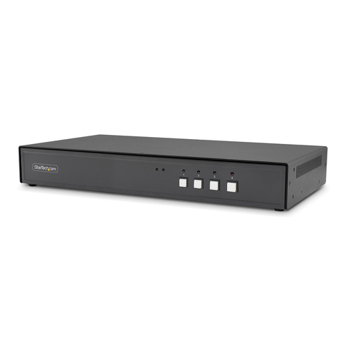 4-PORT SH SECURE DP/HDMI KVM W/AUDIO AND CAC – StarTech.com