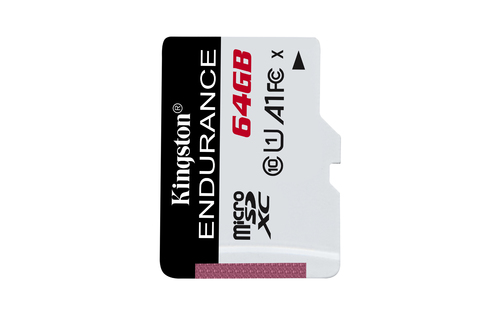 64GBMICROSDXC ENDURANCE 95R/30W C10 A1 UHS-I CARD ONLY – Kingston Technology