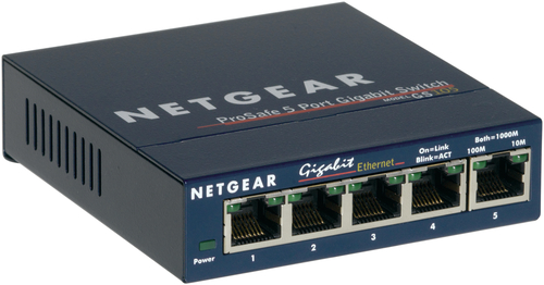 5PT COPPER GIGABIT SWITCH EU PLUG – Netgear