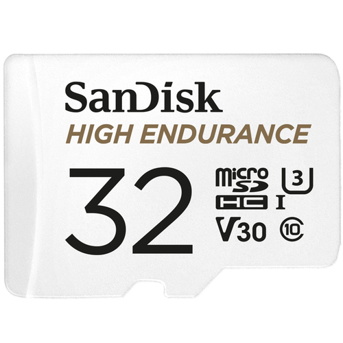 SanDisk 32GB HE microSDHC Card & Adpt – SanDisk