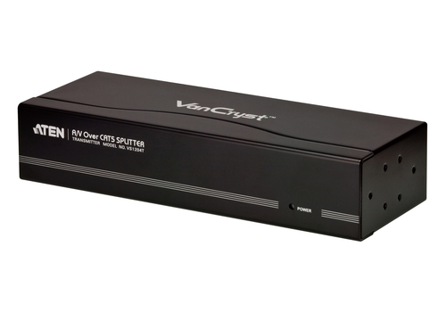 VS1204T 4-Port Cat5 VGA/Audio Splitter – ATEN