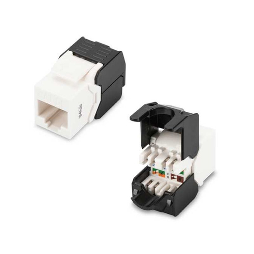 CAT. 5e KEYSTONE JACK TOOLLESS IDC MODULE - WHITE – Fairline