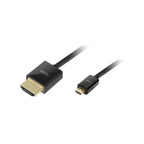 5M MICRO HDMI D PLUG TO HDMI A PLUG CABLE – Fairline