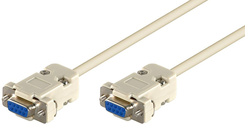 DB9-DB9 3M F/F NULL MODEM – MicroConnect