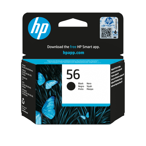 HP 56 BLACK INKJET C6656A – HP Inc