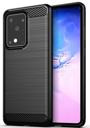 Samsung S20 Brushed Silicone - Black – JLC