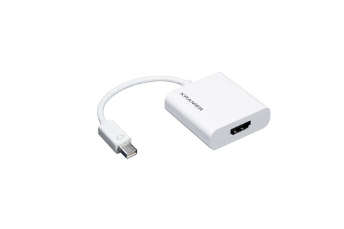 Mini DisplayPort Male to HDMI Female 4K Active Adapter Cable – Kramer Electronics