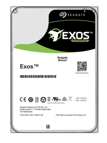 EXOS X1616TB SAS 3.5 7200RPM HELIUM 512E/4KN – Seagate