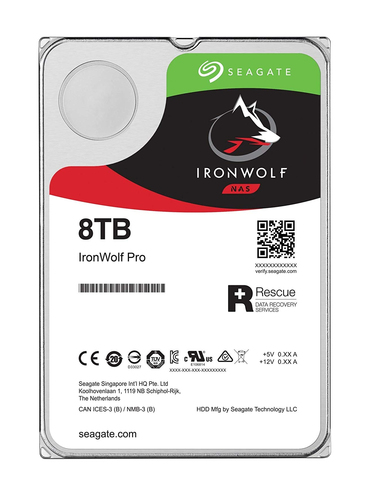 IRONWOLF PRO 8TB SATA 3.5 256MB ENTERPRISE NAS – Seagate
