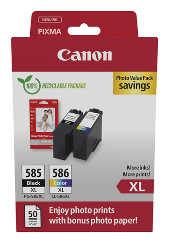 PG-585XL/CL-586XL PHOTO VALUE – Canon