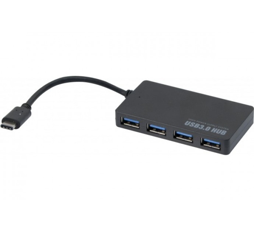 A Hypertec® ProConnectLite® USB-C 3.0 to 4 x USB-A 3.0 hub – Hypertec