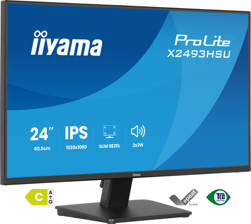 23.8IN ULTRA THIN IPS PANEL 1920X1080 120HZ 1MS 350 CD/M 150 – Iiyama