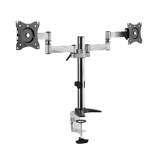 Dual Monitor mount, 13-27, aluminum, arm length: 342mm – LogiLink