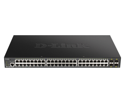 48-port Gigabit Smart Managed Switch with 4x 10G SFP+ ports 370Watts – D-Link Systems