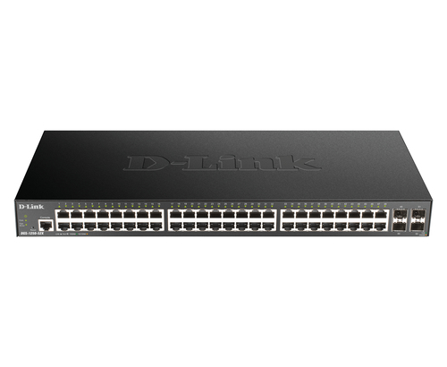 48-port Gigabit Smart Managed Switch with 4x 10G SFP+ ports – D-Link Systems