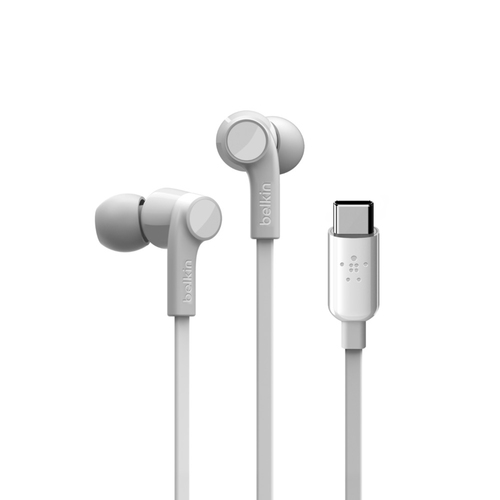 USB-C IN-EAR HEADPHONE White – Belkin Components