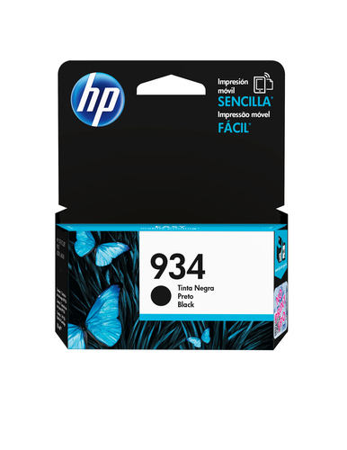 HP 934 BLACK INK CARTRIDGE 400 PAGES – HP Inc