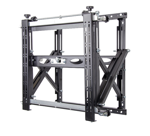 Heavy Duty Pop-Out Flat Screen Wall Mount with Quick Lock Push System - Black – B-Tech
