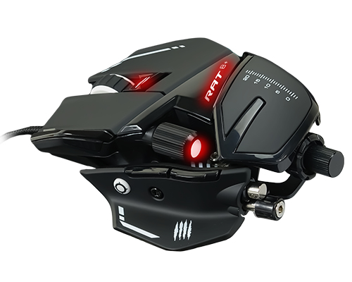 The authentic R.A.T 8 gaming mouse Black – Mad Catz