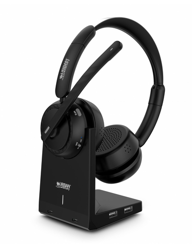 BLUETOOTH 5.2 HEASDET WITH ANC / ENC AND CHARGING STAND – Urban Factory
