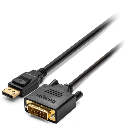 DISPLAYPORT 1.2 TO DVI-D CABLE 1.8M – KENSINGTON
