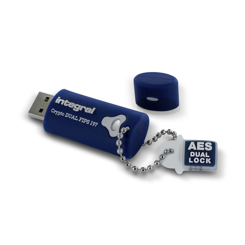 Integral Crypto (64GB) Dual FIPS 197 Encrypted USB 3.0 Flash Drive – Integral Memory
