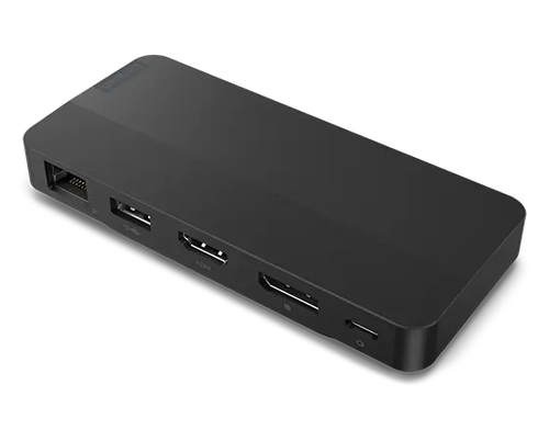 Lenovo USB-C Dual Display Travel Dock (w/ adapter) – Lenovo