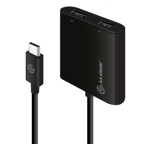USB-C to Dual DisplayPort 2.0 Adapter-4K-30Hz – ALOGIC