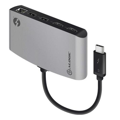 ThunderBolt 3 Dual HDMI PORTABLE Docking Station wit – ALOGIC