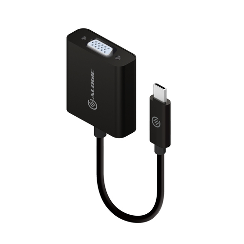 ALOGIC 10cm USB-C to VGA Adapter-Black – ALOGIC